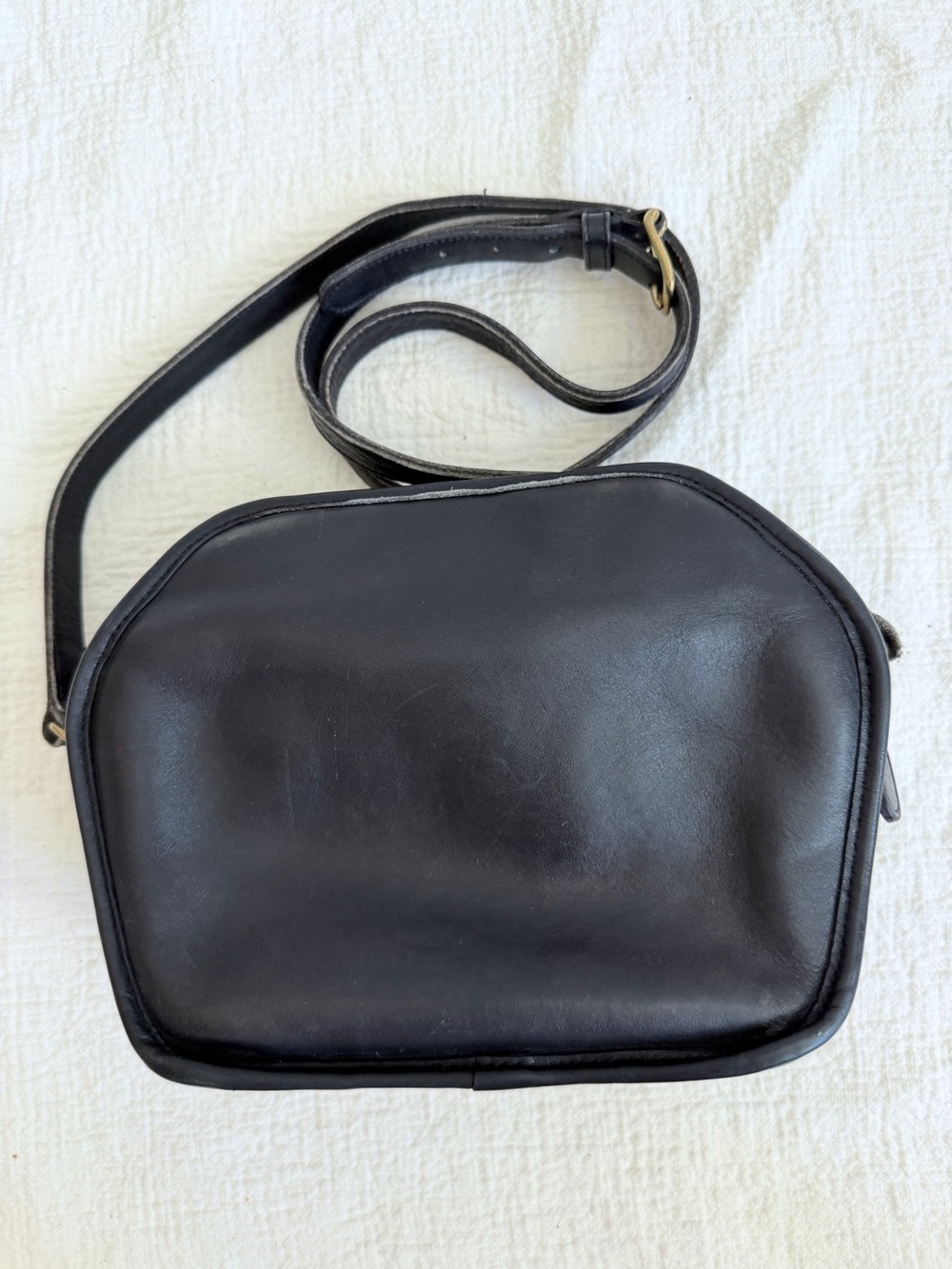 Vintage Coach 9922 Cooper Zip, Black